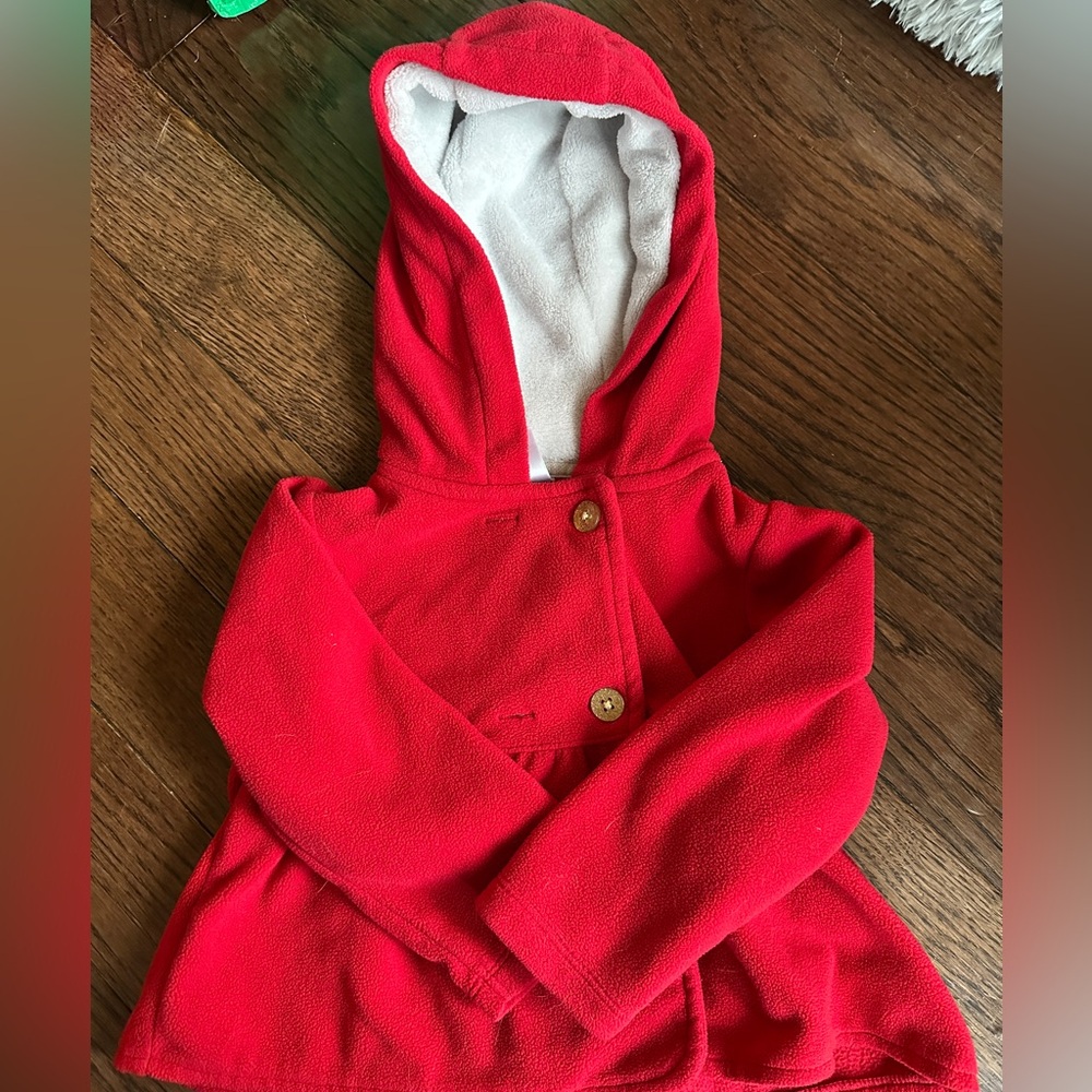 Girl winter Jacket - RED